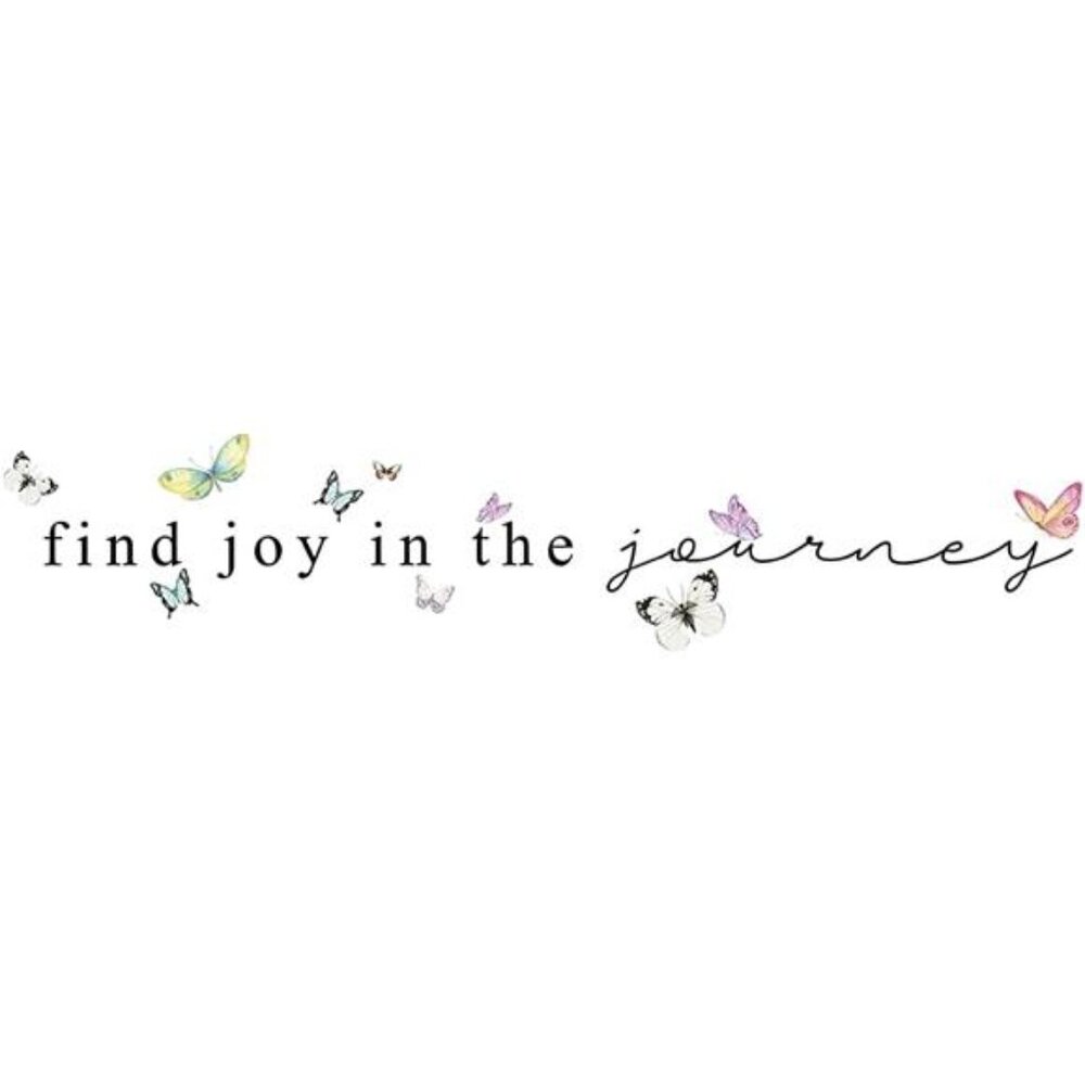 Inspirational Wall Decal Find Joy In The Journey Vinyl Sticker Motivational Quot